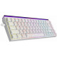 Дротова механічна клавіатура Ajazz NK68 Red switches Side Contour White (NK68-R-S-W) Купити в Україні