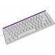 Дротова механічна клавіатура Ajazz NK68 Red switches Side Contour White (NK68-R-S-W) Купити в Україні