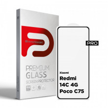 Захисне скло ArmorStandart Pro для Xiaomi Redmi 14C 4G / Redmi A4 / Poco C75 (ARM79332)
