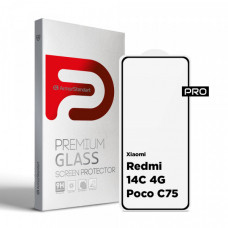 Захисне скло ArmorStandart Pro для Xiaomi Redmi 14C 4G / Redmi A4 / Poco C75 (ARM79332)