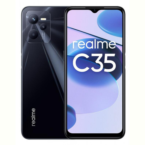 Смартфон Realme C35 4/64GB Dual Sim Glowing Black