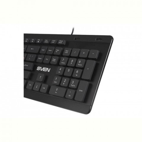 Клавіатура Sven KB-E5700H Ukr Black USB