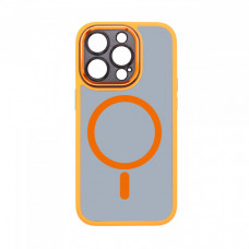 Чохол ArmorStandart Unit MagSafe SE для Apple iPhone 14 Pro Orange Black (ARM75375)