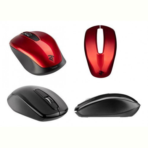 Миша бездротова 2E MF2020 WL Black and Red (2E-MF2020WB) USB