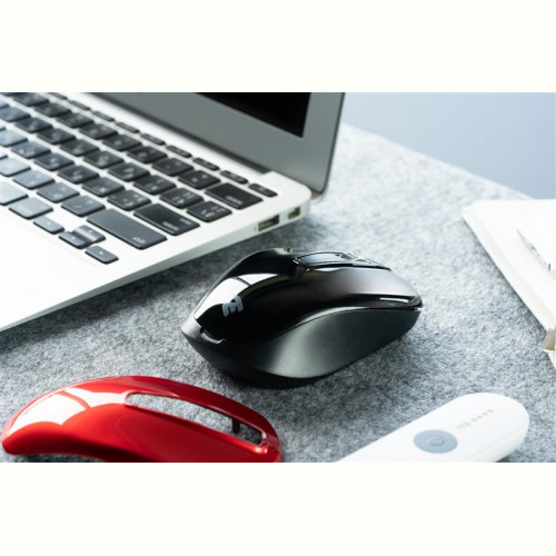 Миша бездротова 2E MF2020 WL Black and Red (2E-MF2020WB) USB