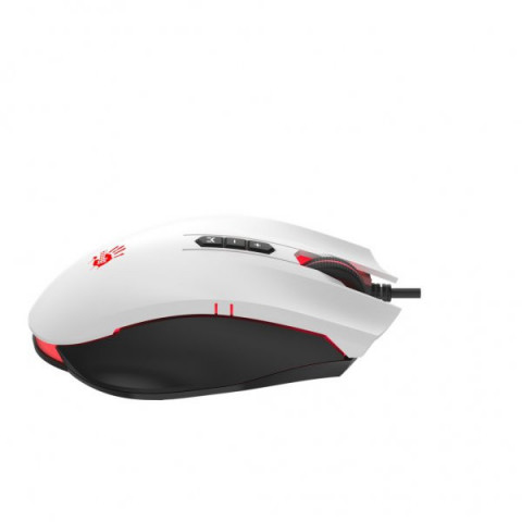 Миша ігрова A4Tech ES7 (Panda White), чорно-біла