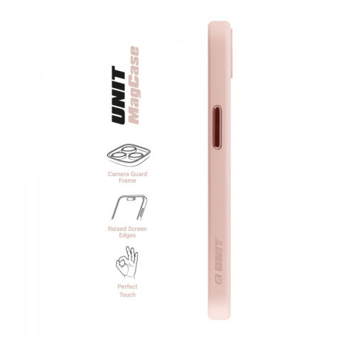 Чохол ArmorStandart Unit MagSafe для Apple iPhone 17e / 16e Pale Pink (ARM83875)