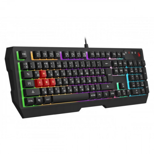Клавіатура ігрова B135N Bloody, USB, чорна