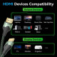 Кабель Vention HDMI - HDMI V 2.1 (M/M), 3 м, Green (ALOGI)