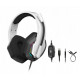 Гарнітура ігрова Bloody G260p (White) з підсвічуванням, USB, колір білий