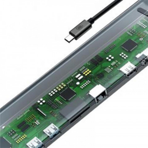 Концентратор USB-C Baseus Enjoyment Series Grey (CATSX-F0G)