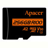 Карта пам`ятi MicroSDXC 256GB UHS-I/U3 Class 10 Apacer (AP256GMCSX10U8-R) + SD адаптер