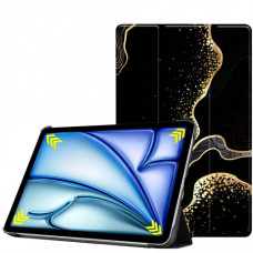 Чохол-книжка BeCover Smart Case для Apple iPad Air 11" M4 2026 Black Abstraction (715204)