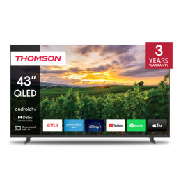 Телевiзор Thomson Android TV 43" QLED 43QA2S13