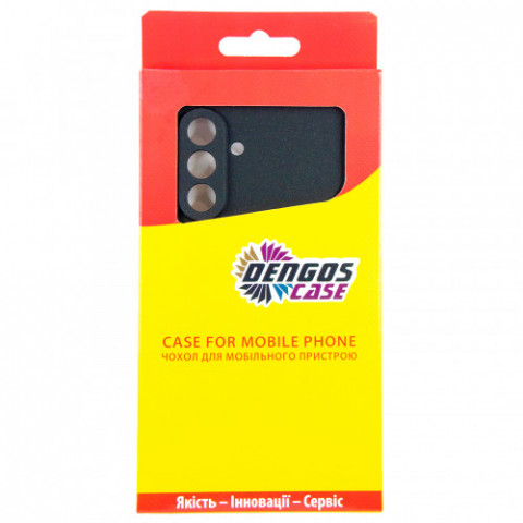 Чохол-накладка Dengos Carbon для Samsung Galaxy A26 SM-A266 Black (DG-TPU-CRBN-225)
