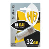 Флеш-накопичувач USB 32GB Hi-Rali Rocket Series Silver (HI-32GBVCSL)