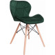 Стілець GT Racer X-D27 Velvet Dark Green