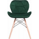 Стілець GT Racer X-D27 Velvet Dark Green