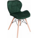 Стілець GT Racer X-D27 Velvet Dark Green