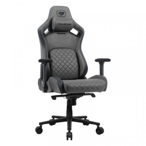 Крісло ігрове DEFENSOR S Jet Gray F, сірий