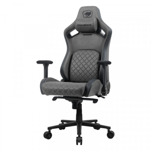 Крісло ігрове DEFENSOR S Jet Gray F, сірий