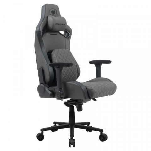 Крісло ігрове DEFENSOR S Jet Gray F, сірий
