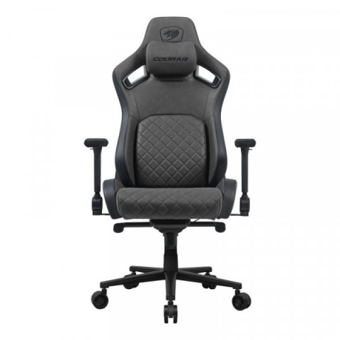 Крісло ігрове DEFENSOR S Jet Gray F, сірий