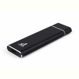 Зовнішня кишеня 1StCharger для M2 NVMe PCIe SSD Type C 10Gbps Black (M2E.01.NVME.Black)