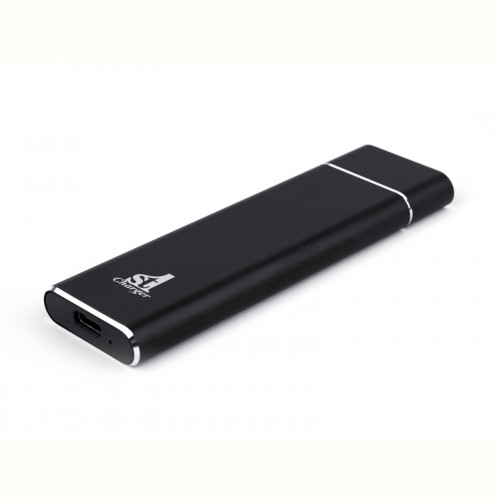 Зовнішня кишеня 1StCharger для M2 NVMe PCIe SSD Type C 10Gbps Black (M2E.01.NVME.Black)