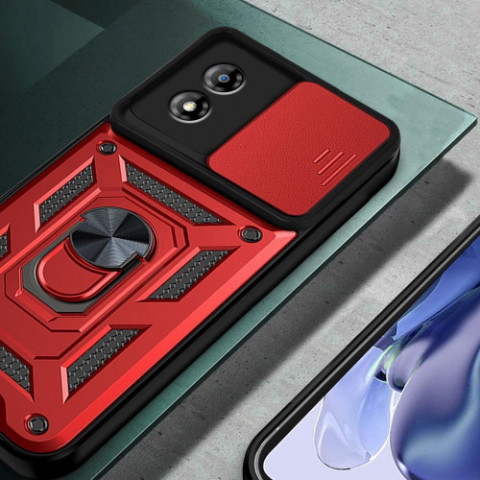 Чохол-накладка BeCover Military для Motorola Moto E14 Red (713055)