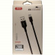 Кабель XO NB143 USB-Lightning 2.1A 1м Black (XO-NB143i1-BK)
