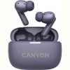 Bluetooth-гарнітура Canyon OnGo TWS-10 ANC ENC Purple (CNS-TWS10PL)