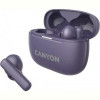 Bluetooth-гарнітура Canyon OnGo TWS-10 ANC ENC Purple (CNS-TWS10PL)