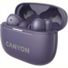 Bluetooth-гарнітура Canyon OnGo TWS-10 ANC ENC Purple (CNS-TWS10PL)