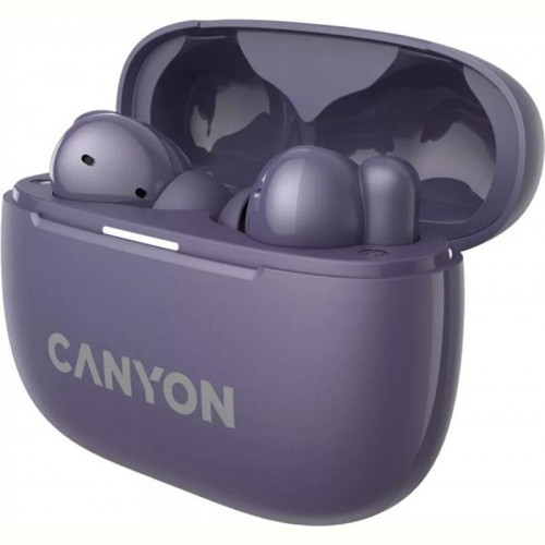 Bluetooth-гарнітура Canyon OnGo TWS-10 ANC ENC Purple (CNS-TWS10PL)