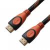 Кабель Grand-X (HDN-4K) HDMI-HDMI, 4K, 1.5м, чорний