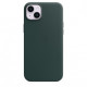 Чохол Apple iPhone 14 Plus Leather Case with MagSafe Forest Green (MPPA3)