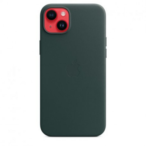 Чохол Apple iPhone 14 Plus Leather Case with MagSafe Forest Green (MPPA3)
