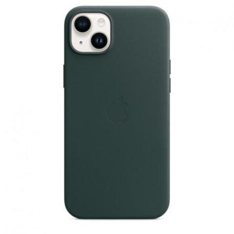 Чохол Apple iPhone 14 Plus Leather Case with MagSafe Forest Green (MPPA3)