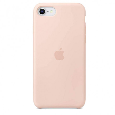 Чохол Original Silicone Case для Apple iPhone SE 2022/2020/8/7 Pink Sand (ARM49450)