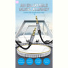 Кабель Vention Audio 3.5 mm - 3.5 mm 1.5 m, Metal Type, Silver (BAQHG)
