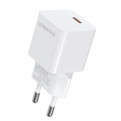 Мережевий зарядний пристрій Choetech (1USBх3A) White (PD5010-EU)