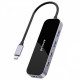 Type-C-Хаб Proove Shadow (2*USB3.0 + Type-C + PD100W + HDMI) dark gray Купити в Україні