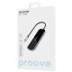 Type-C-Хаб Proove Shadow (2*USB3.0 + Type-C + PD100W + HDMI) dark gray Купити в Україні