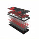 Клавіатура S98 Bloody Sports Red