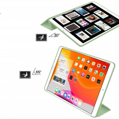Чохол-книжка BeCover Tri Fold Soft TPU Silicone для Apple iPad Air (4/5) 2020/2022 10.9" Green (711131)