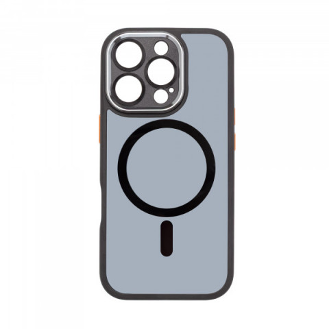 Чохол ArmorStandart Unit MagSafe SE для Apple iPhone 16 Pro Black Orange (ARM81147)