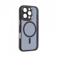 Чохол ArmorStandart Unit MagSafe SE для Apple iPhone 16 Pro Black Orange (ARM81147)