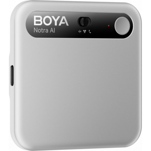 Диктофон з штучним інтелектом Boya Notra Silver Купити в Україні