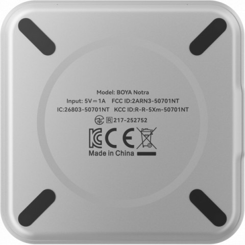 Диктофон з штучним інтелектом Boya Notra Silver Купити в Україні